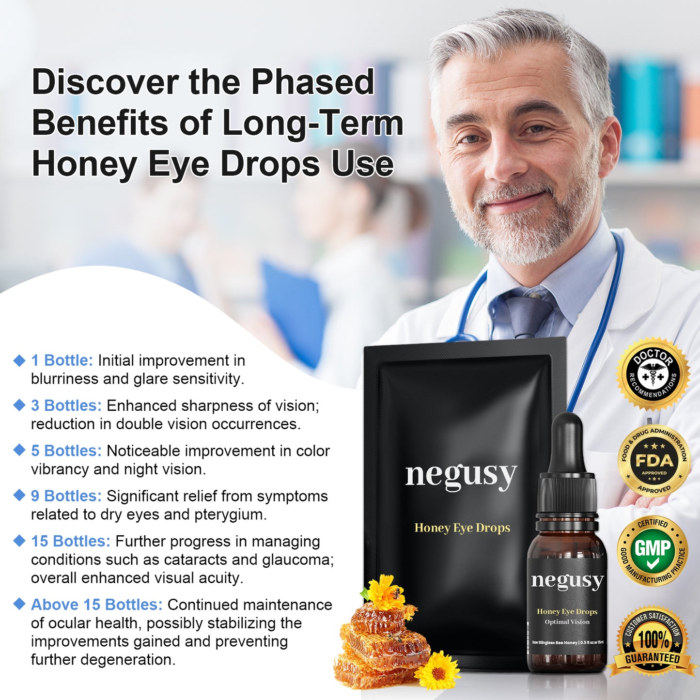 honey eye drops