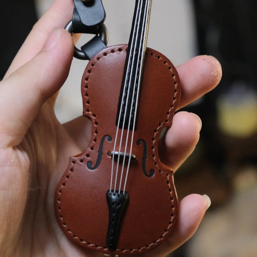 🔥Last Day 70% OFF🎁Crafted Leather Violin & Cello Keychain🎻