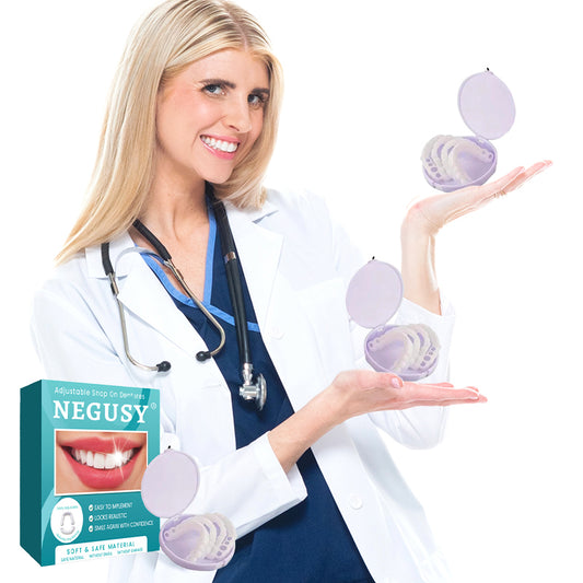 NEGUSY™ Adjustable Snap-On Dentures